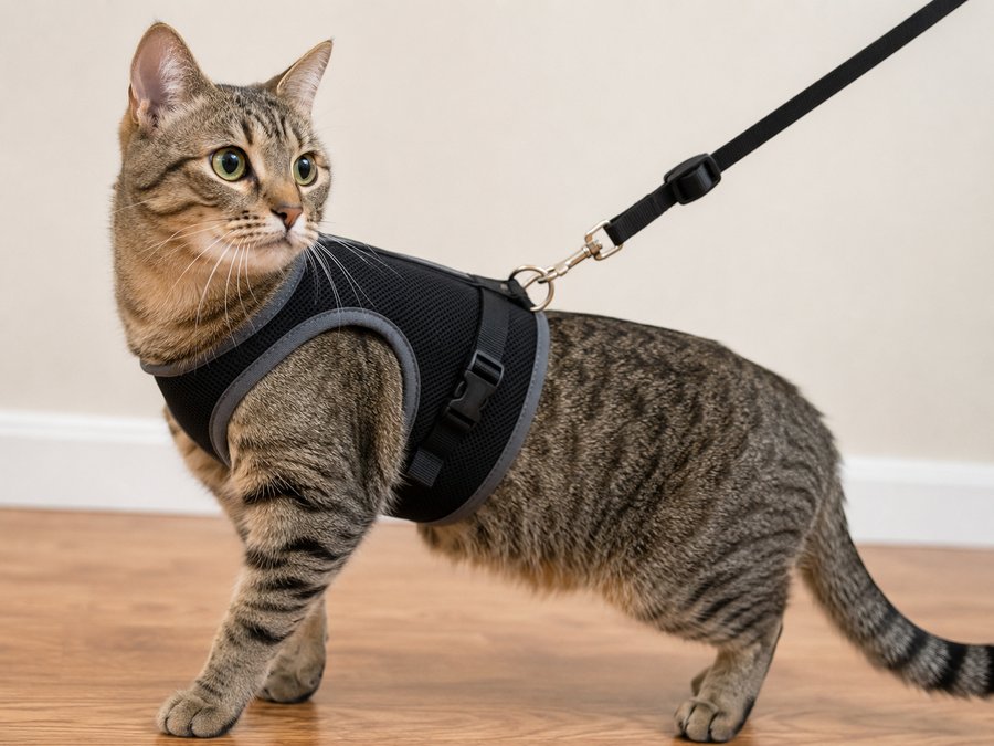 Cat Body Harness & Leash